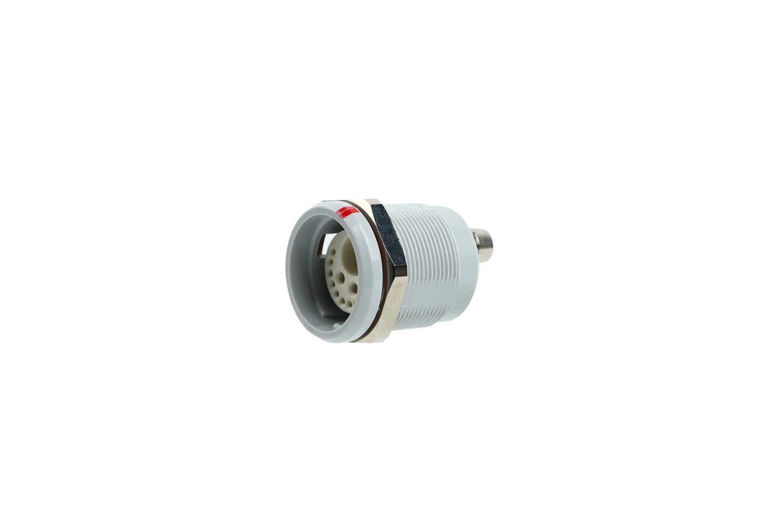 Hybrid 4P Plastic Fluidic Receptacle