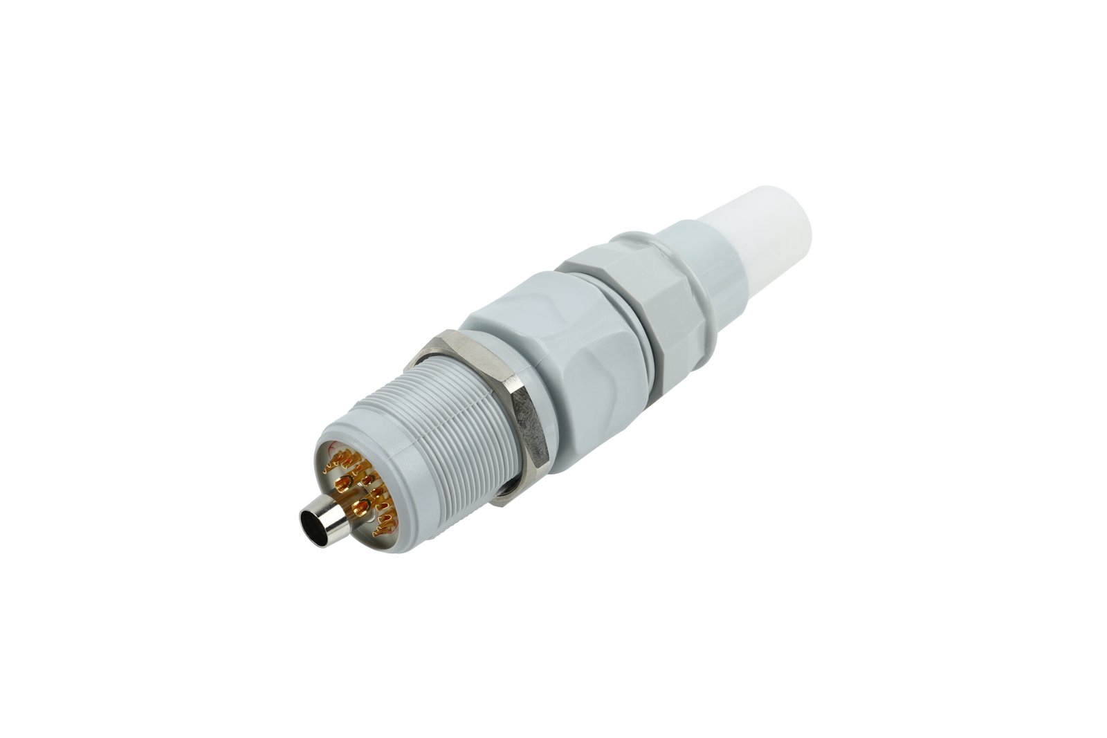 Hybrid 4P Series Fluidic Connector